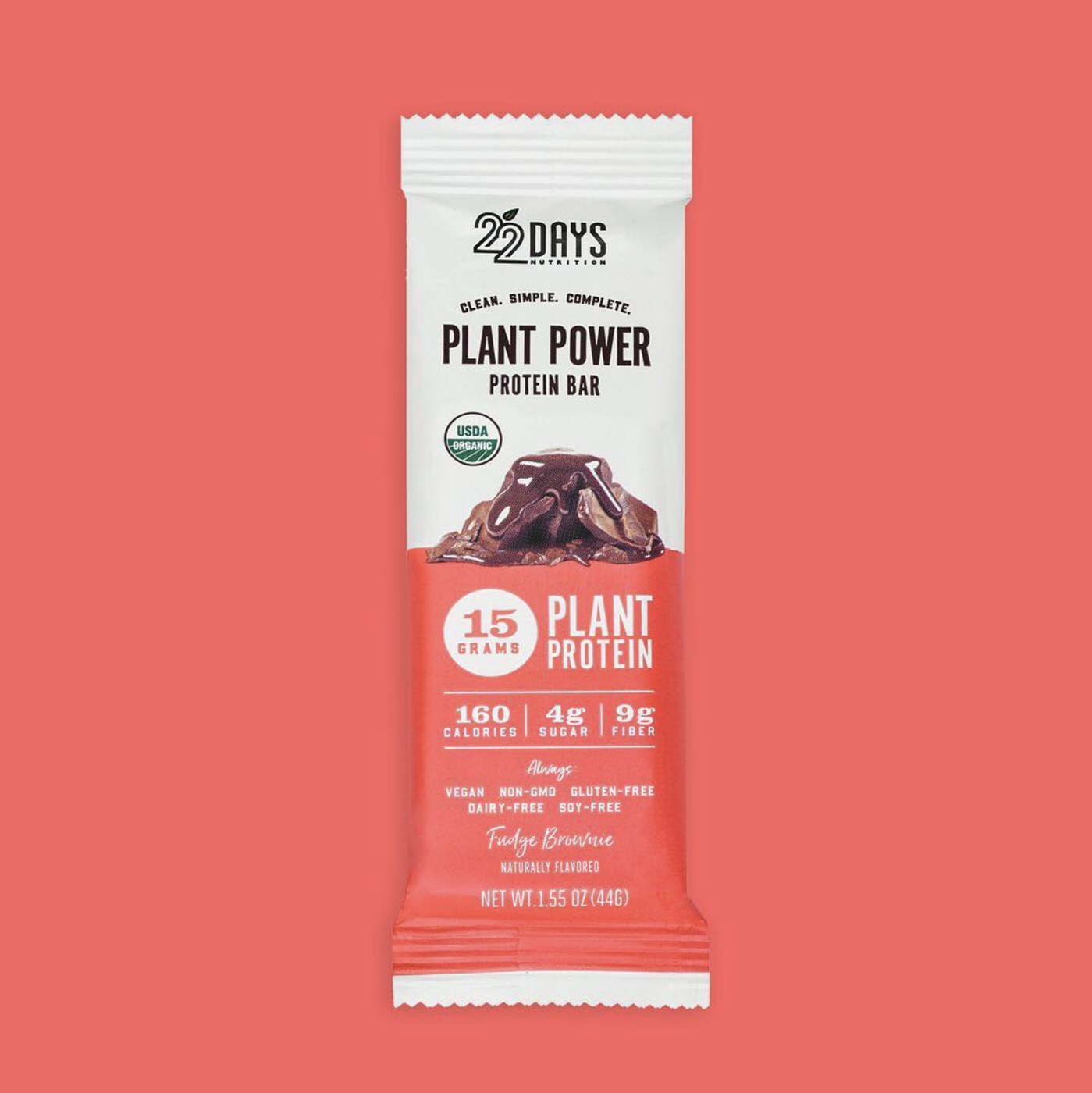 22 Days Plant Power protein bar